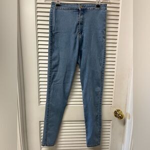 VICE High Rise Straight Leg Jeans Sz 8